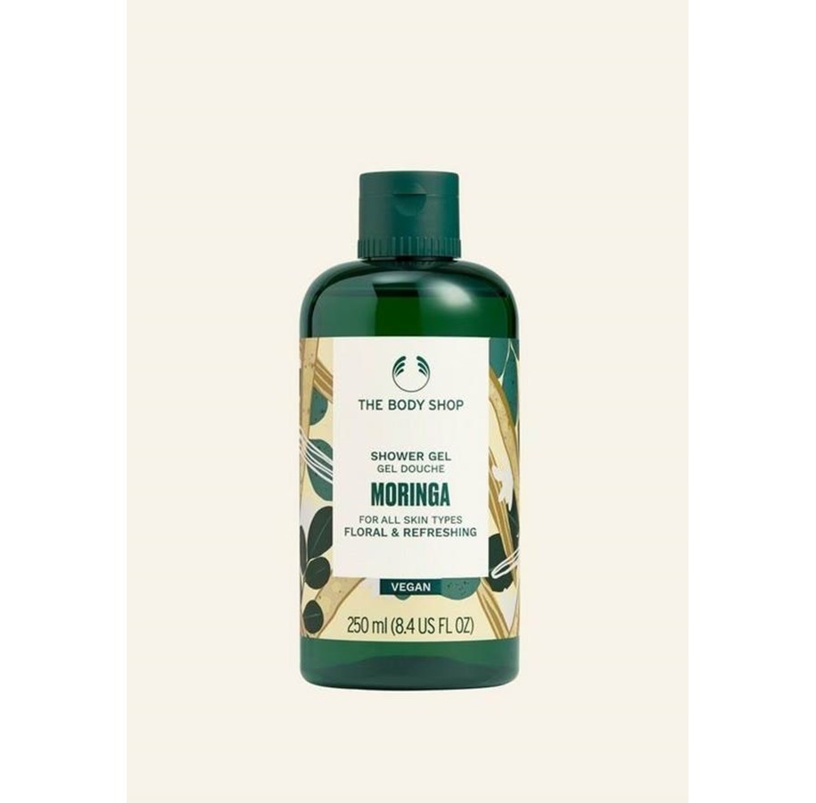 Kroppspleie - The Body Shop Moringa Shower Gel 250 ml - 5028197237370