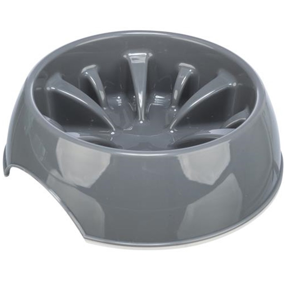 Katt - Trixie Slow Feeding bowl plastic/TPR 1.4 l/ø 25 cm - TX25028
