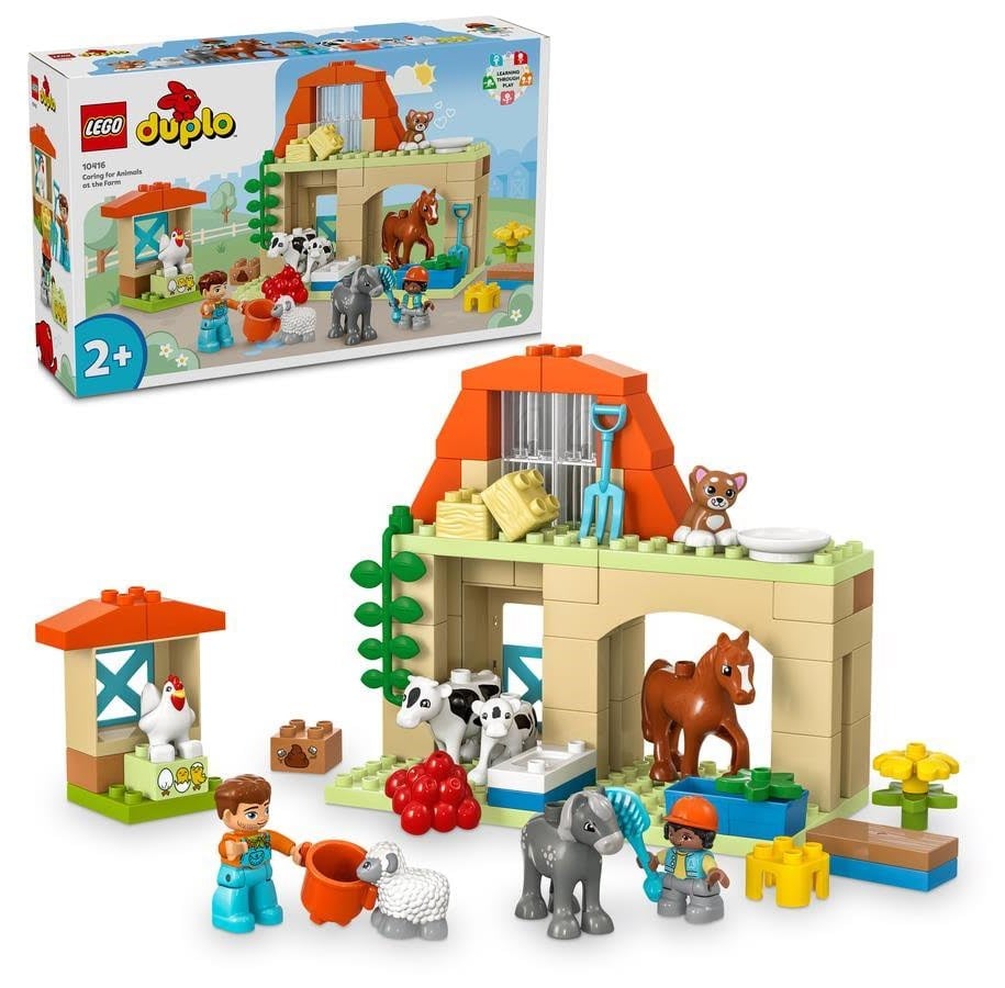 LEGO® - LEGO DUPLO 10416 Dyrestell på gården - 10416