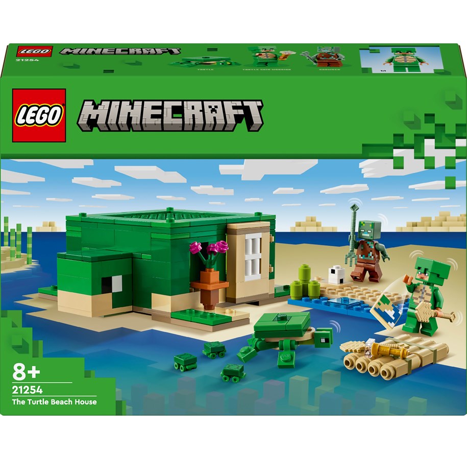 LEGO® - LEGO Minecraft 21254 Huset på skilpaddestranden - 21254