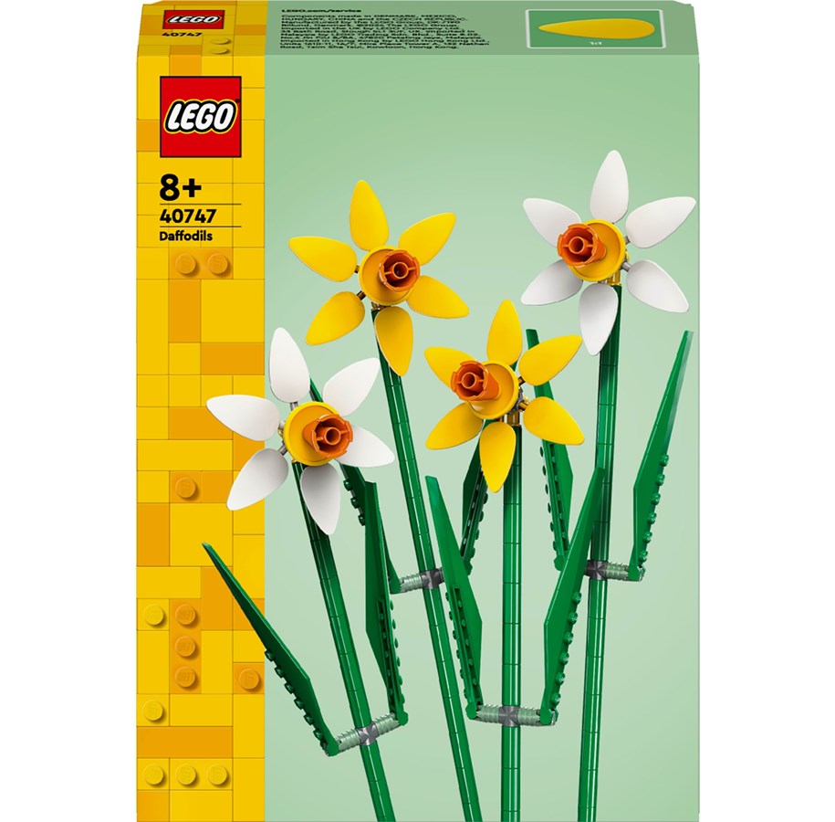 LEGO® - LEGO Flowers 40747 Påskeliljer - 40747