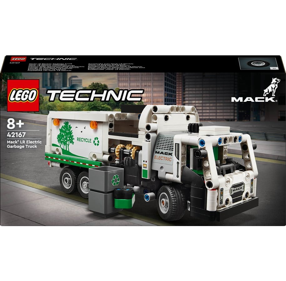 LEGO® - LEGO Technic 42167 Mack® LR Electric søppelbil - 42167
