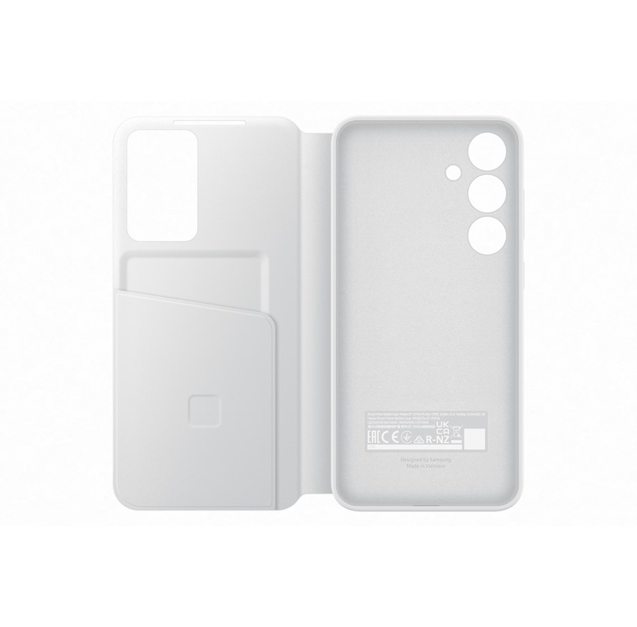 Mobil - Deksel og etui - Samsung Galaxy S24+ Smart View Wallet Case - White - EF-ZS926CWEGWW
