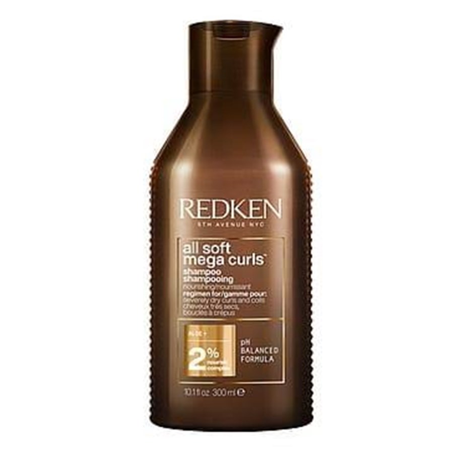 Hårpleie - Redken - All Soft Mega Curls Shampoo 300 ml - S-RK-494-B9