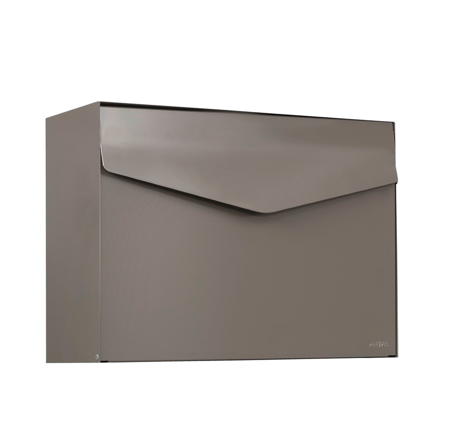Postkasser - MEFA Lighter 111 w/Ruko lock Beige grey - 111521R