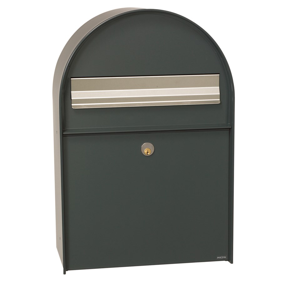 Postkasser - MEFA Amber 400 w/Ruko lock Anthracite - 400500