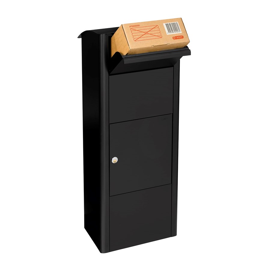 Postkasser - MEFA Beech 457 w/Ruko lock Black - 457101R
