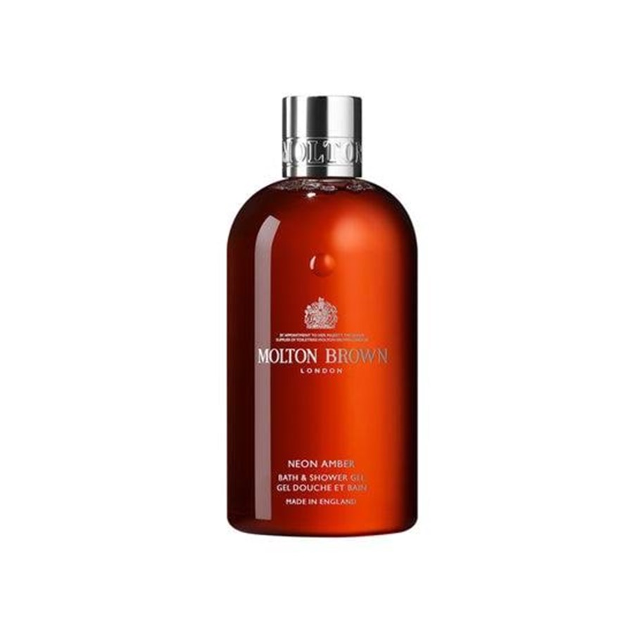 Kroppspleie - Molton Brown Neon Amber Bath and Shower Gel 300 ml - 5030805003185