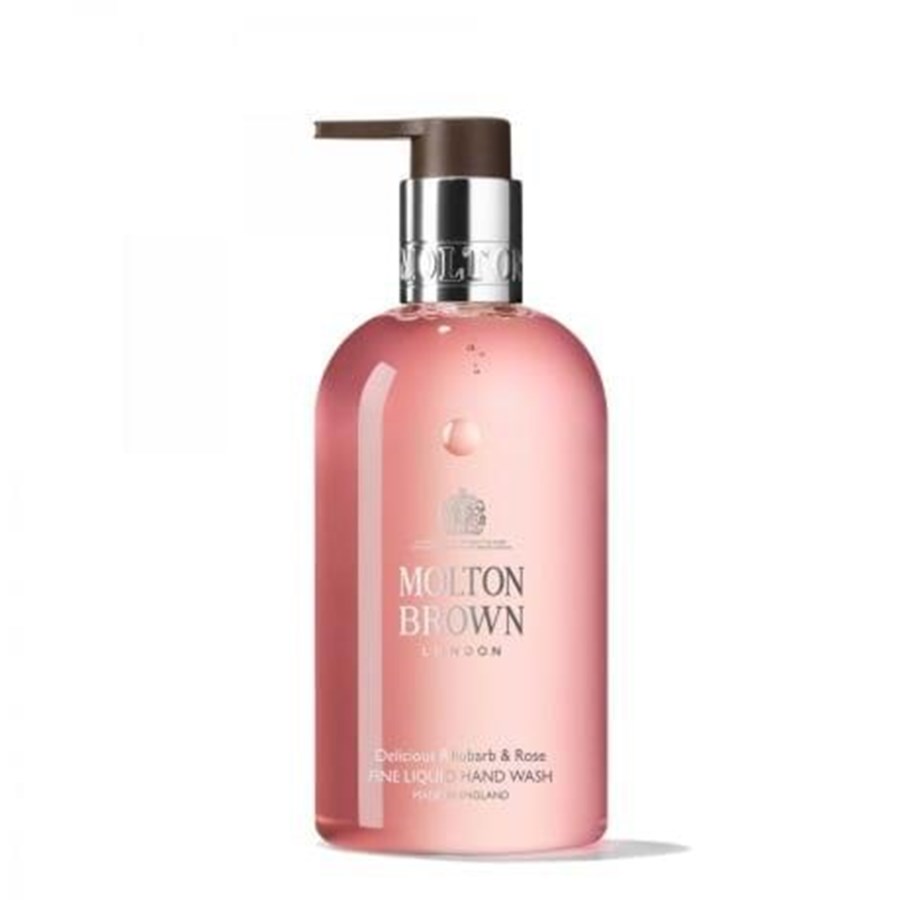 Kroppspleie - Molton Brown Delicious Rhubarb & Rose Liquid Hand Wash 300 ml - 5030805003680
