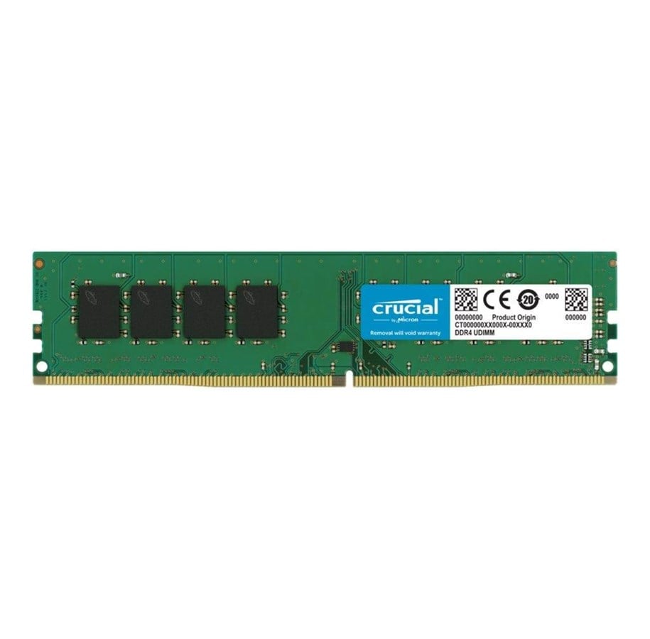 RAM - Crucial - DDR4 - module - 32 GB - DIMM 288-pin - 3200 MHz / PC4-25600 - unbuffered - CT32G4DFD832AT