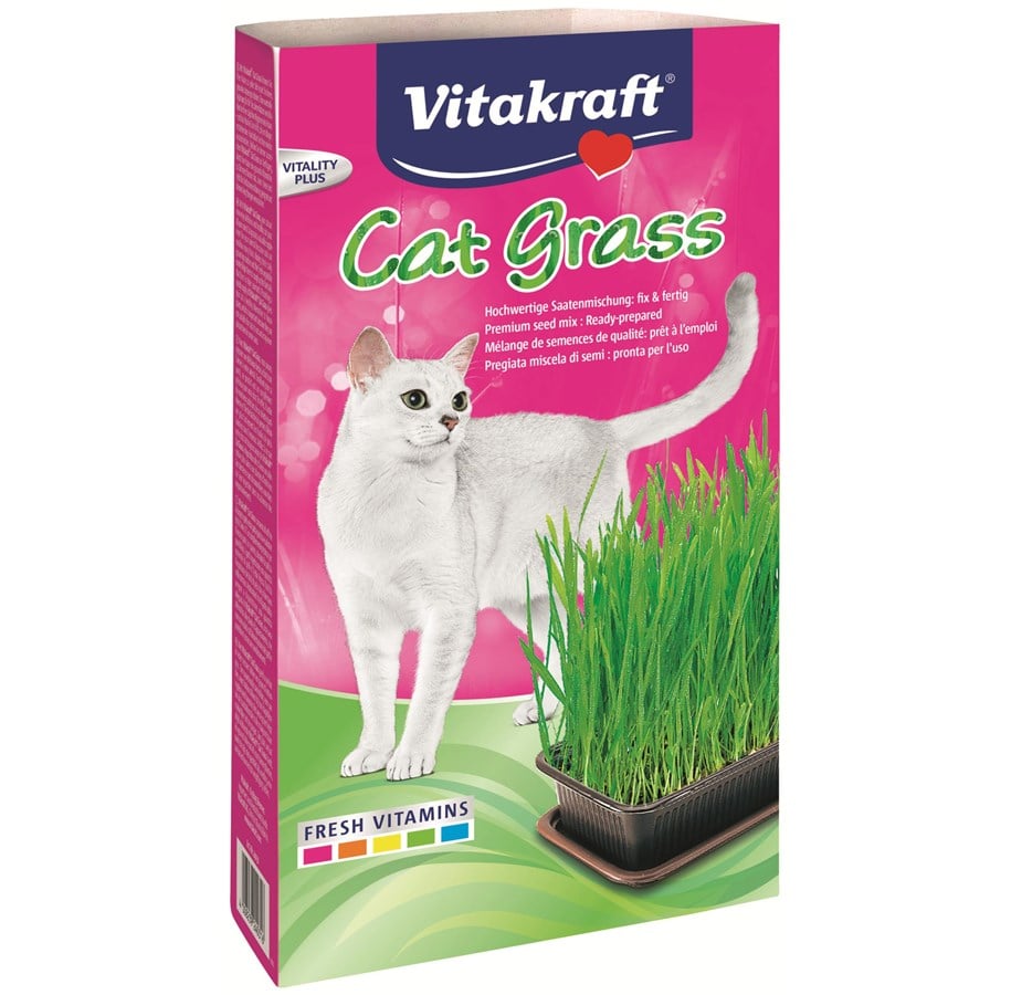Katt - Vitakraft - Mix 3 for 108 - Cat Grass in Tray 120g - 24031
