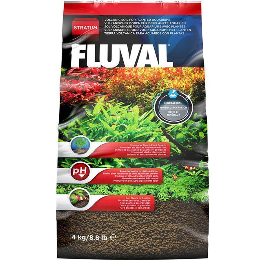 Fisk - FLUVAL Plant & Shrimp Stratum 4Kg - 136.0015