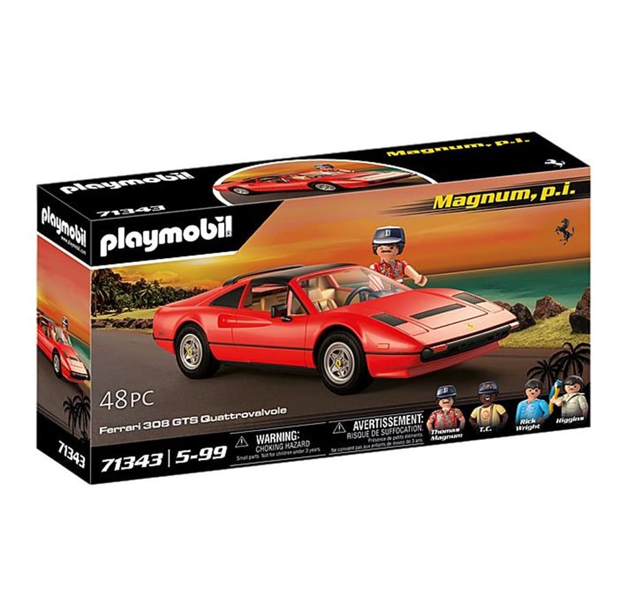 Playmobil - Playmobil Film - Magnum, p.i. Ferrari 308 GTS Quattrovalvole - 71343