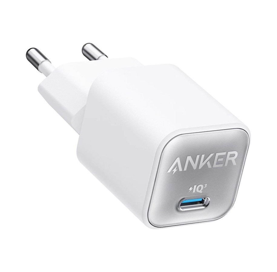 Mobil - Adaptere og ladere - Anker 511 Nano III 30W USB-C Power Adapter - White - A2147G21
