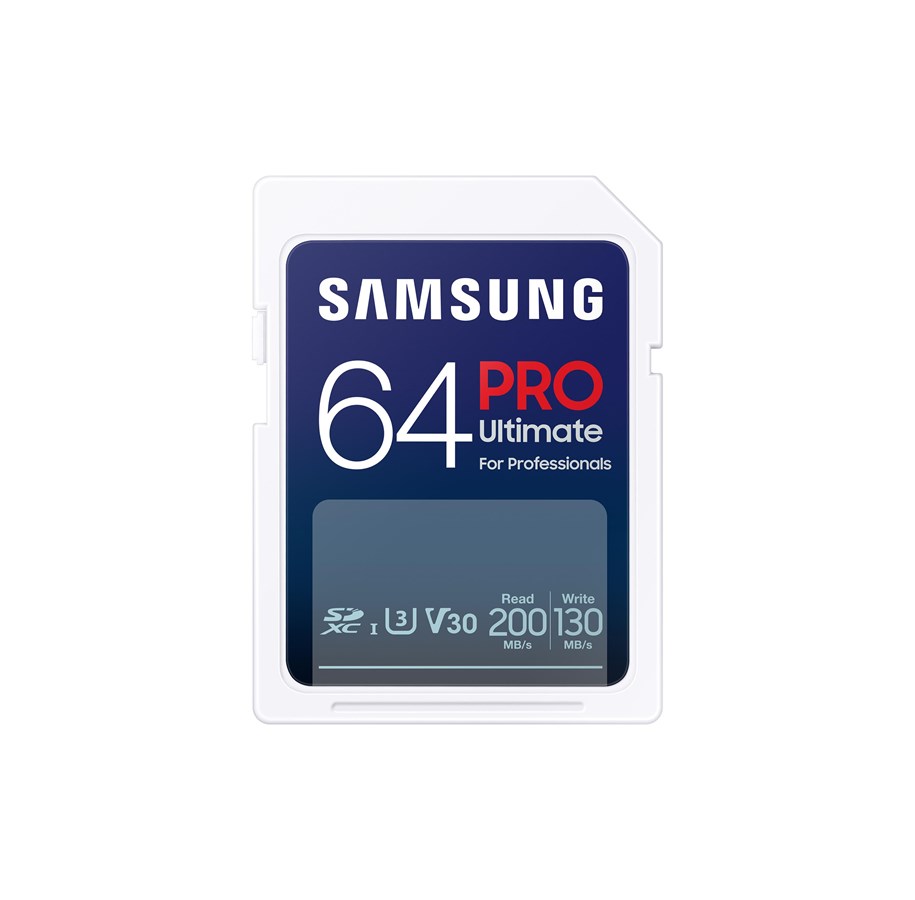 Minnekort - Samsung PRO Ultimate SD - 200MB/s - 64GB - MB-SY64S/WW