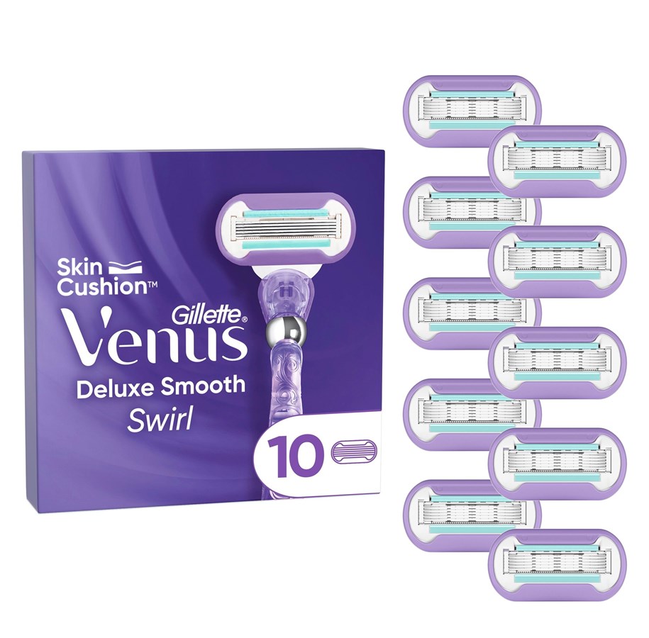 Barberingsutstyr - Gillette-Venus Deluxe Smooth Swirl 10 pcs - 8006540855027