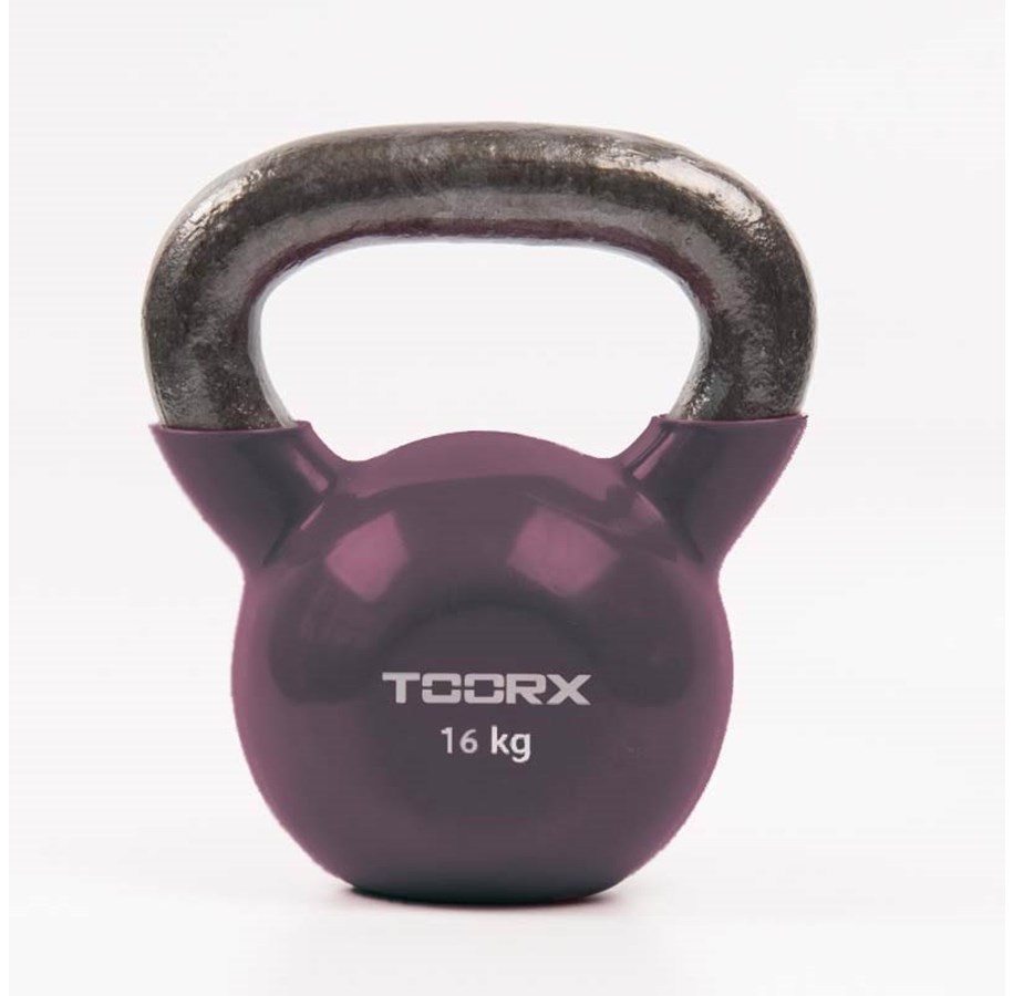 Sport & Fitness - Toorx Vinyl Kettlebell 16 Kg. - KRV-16IONE SIZE