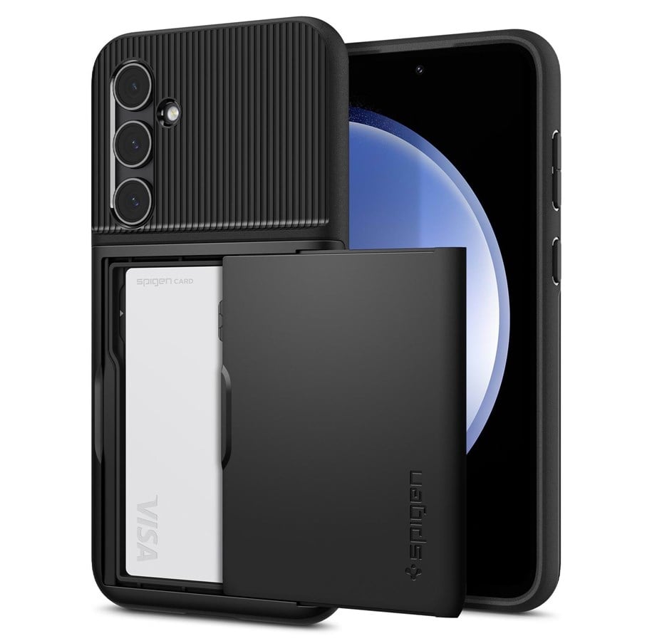 Mobil - Deksel og etui - Spigen Slim Armor CS - black - Samsung Galaxy S23 FE - ACS06377