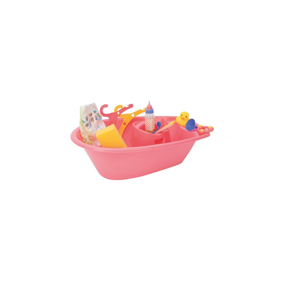 Dukker, Bamser & Utstyr - Heless Doll Bath with Accessories - 713