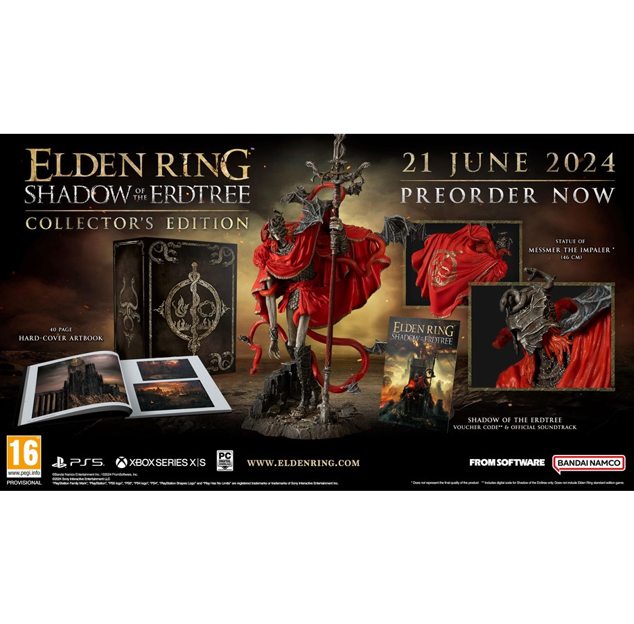 Spill - Elden Ring: Shadow of the Erdtree (Collector's Edition) - Microsoft Xbox Series X - RPG - 3391892031249