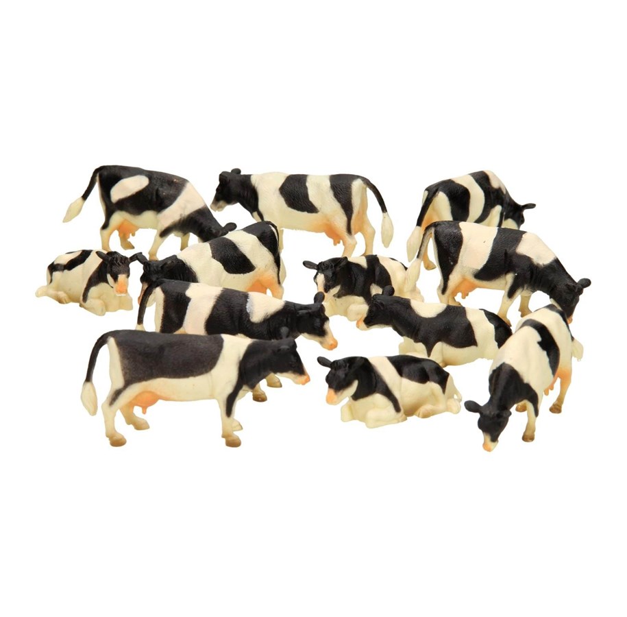 Leketøy - Kids Globe Cows 12pcs 1:32 - 571929