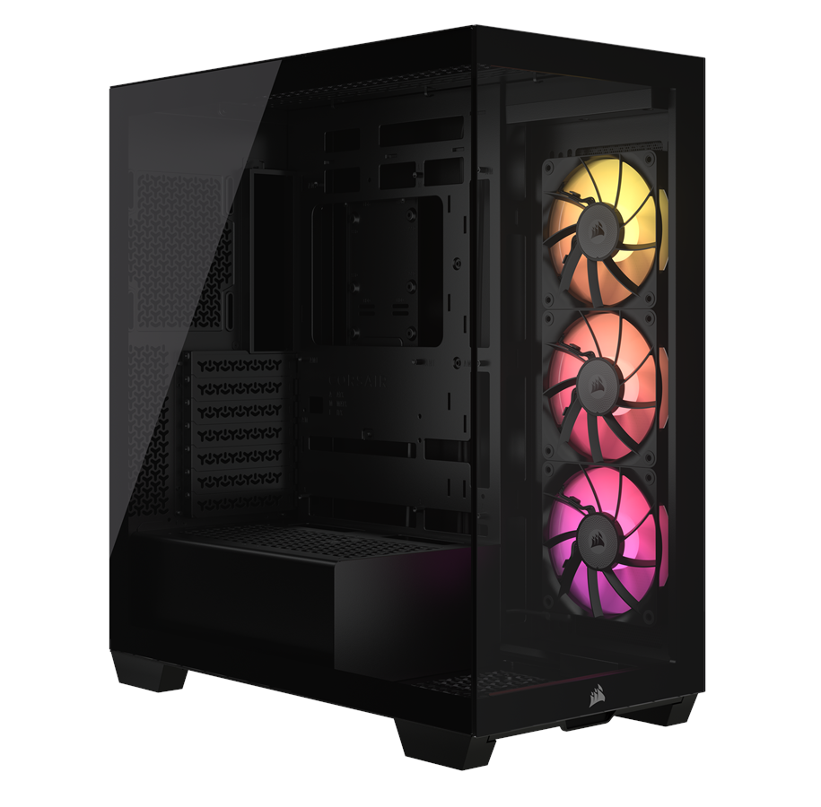 Kabinett - Corsair iCUE LINK 3500X ARGB - Kabinett - Miditower - Svart - CC-9011280-WW
