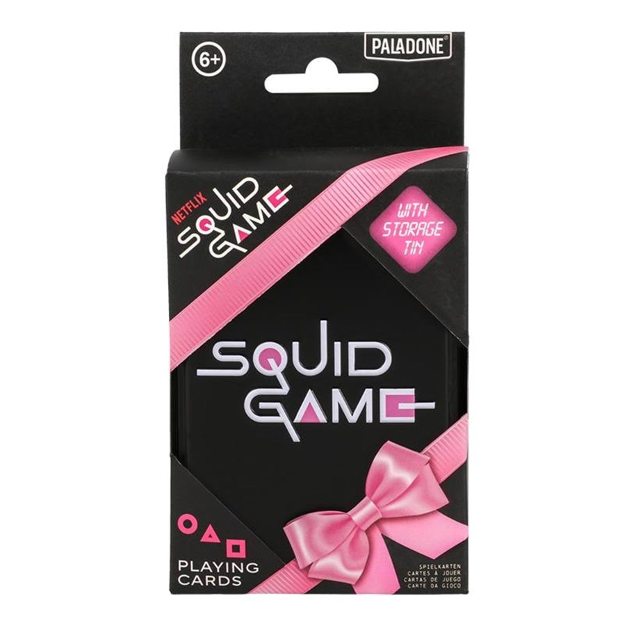 Reklameartikler - Paladone - Squid Game Playing Cards in a Tin - PP13295SG
