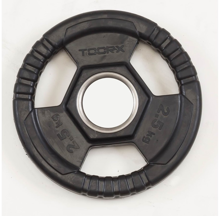 Sport & Fitness - Toorx Weightplate Rubber 2.5 kg Ø50 - DGG-TG2,5BLACKONE SIZE