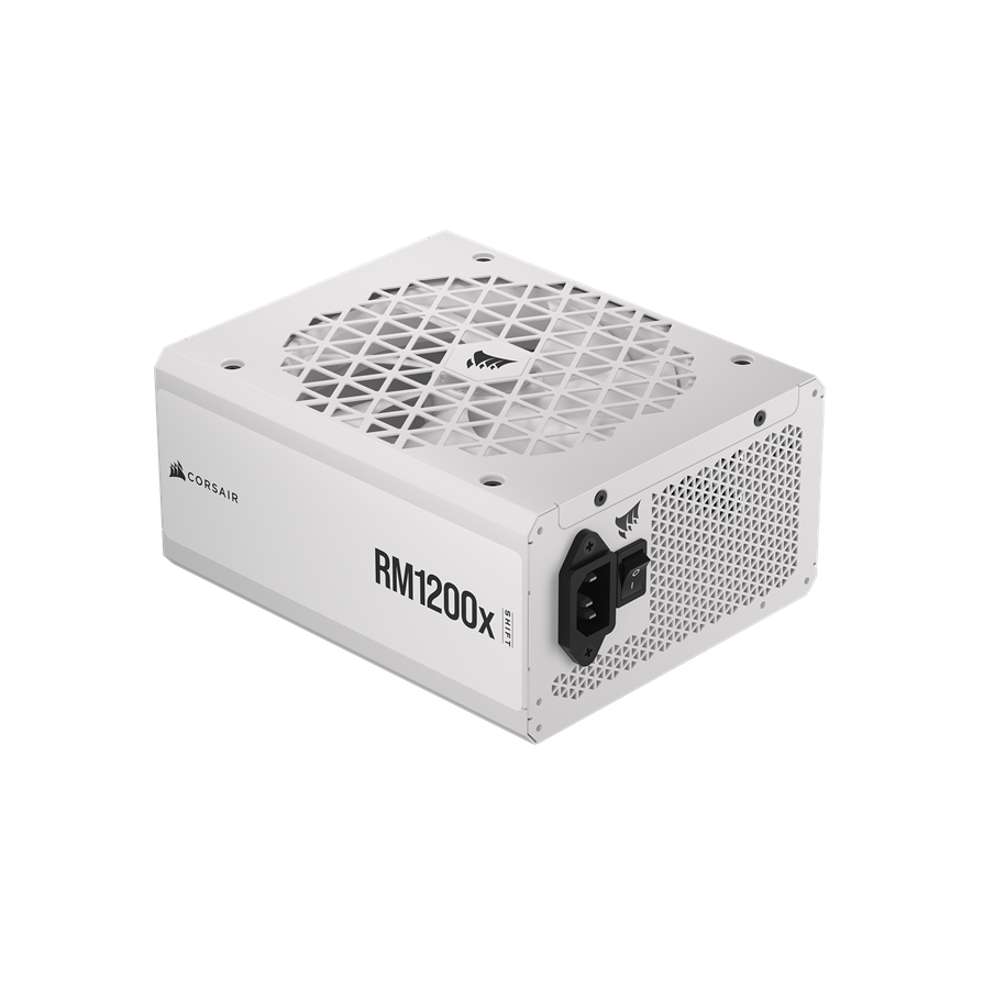 Strømforsyning (PSU) - Corsair RM1200X SHIFT White Strømforsyning (PSU) - 1200 Watt - 140 mm - ATX 3.0 - 80 Plus Gold sertifisert - CP-9020276-EU