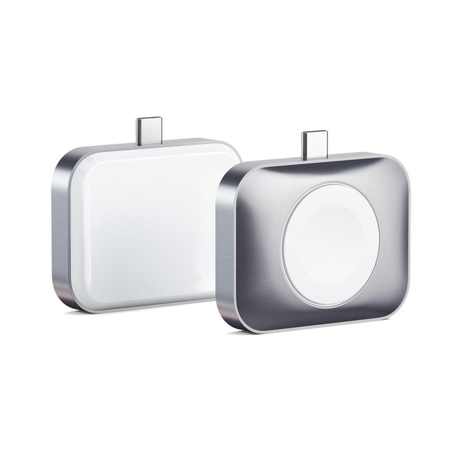 Smartklokke - Tilbehør - Satechi Dual Sided 2-in-1 USB-C Charger for Apple Watch and AirPods - ST-UC2WCDM