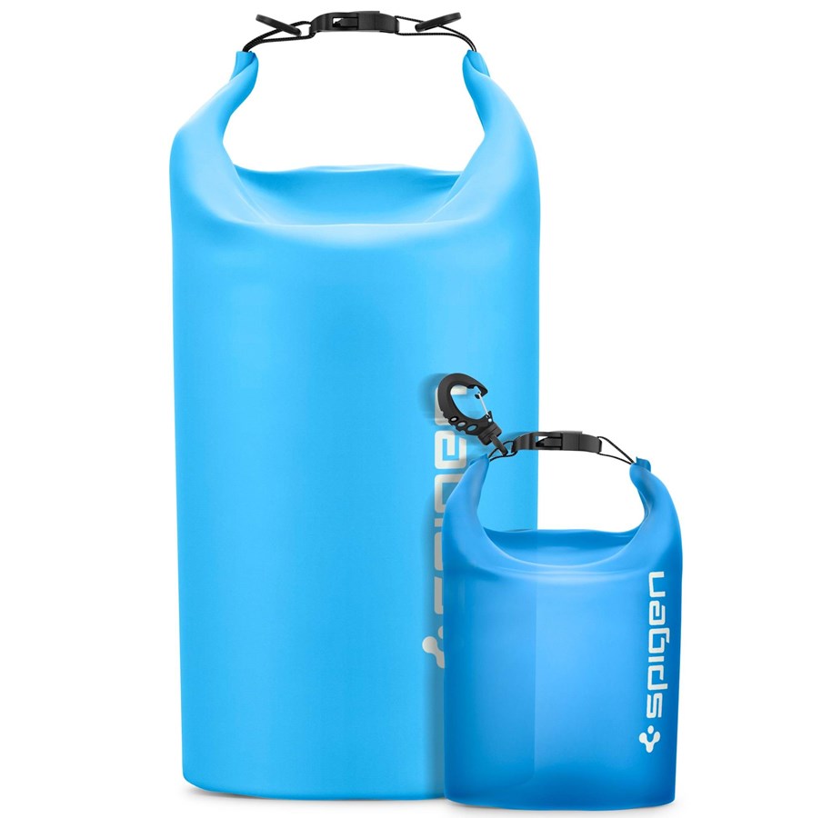 Mobil - Deksel og etui - Spigen Aqua Shield WaterProof Dry Bag 20L + 2L A630 - sea blue - AMP06024