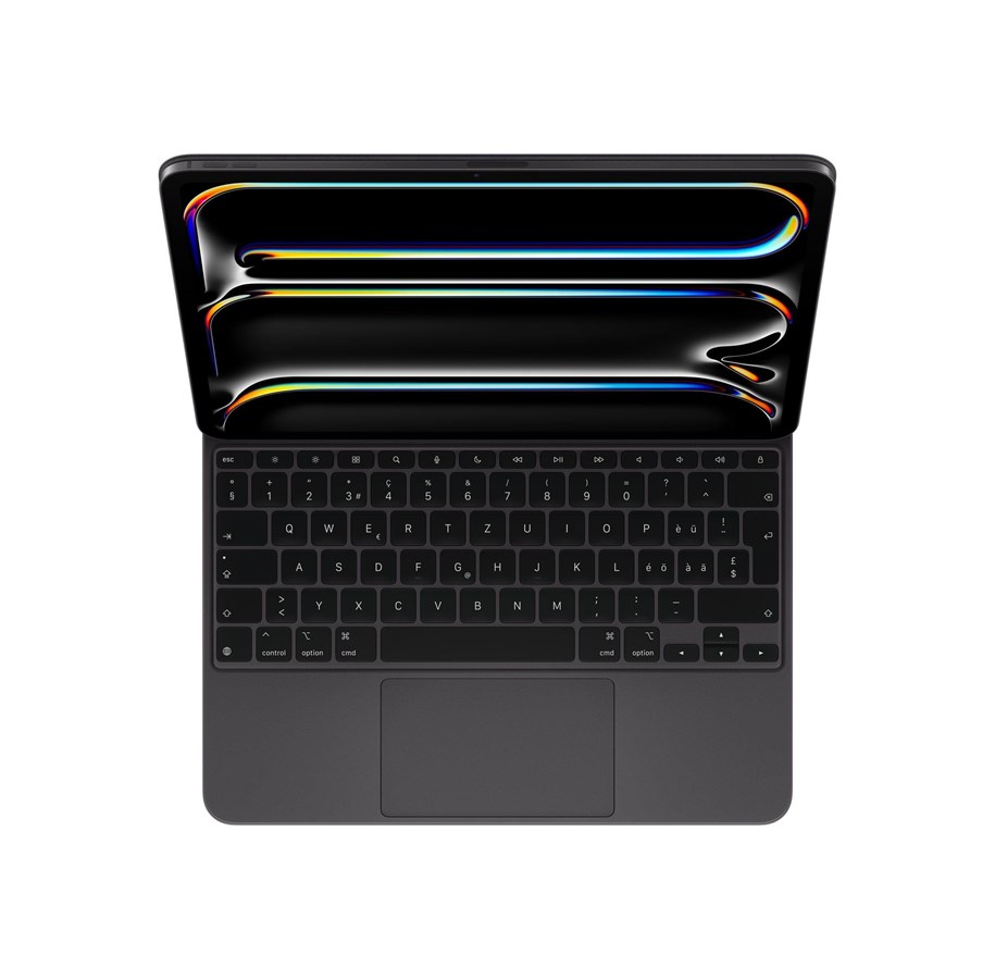 Tastatur - Apple Magic Keyboard for iPad Pro 13" M5 | M4 - Swiss - Black - Tastatur & Foliosett - Sveitsisk - Svart - MWR53SM/A
