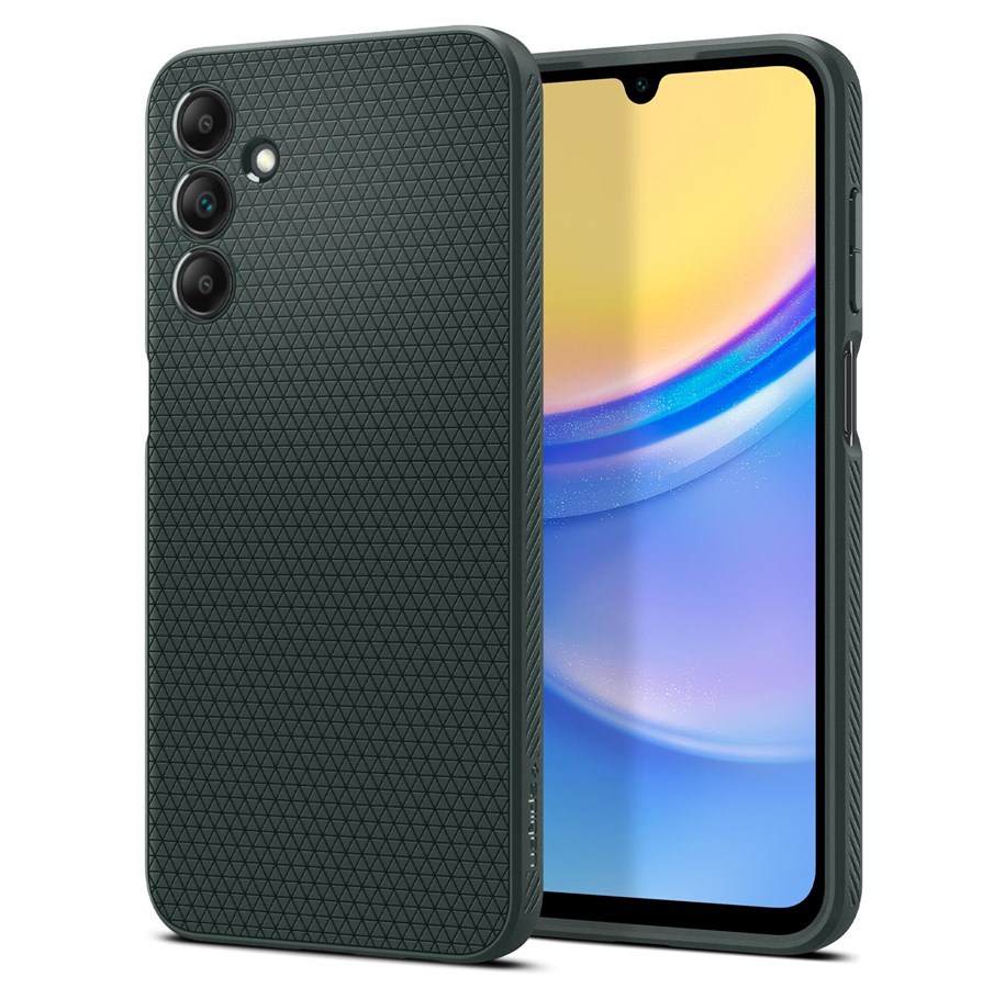 Mobil - Deksel og etui - Spigen Liquid Air - abyss green - Samsung Galaxy A15/A15 5G - ACS07247