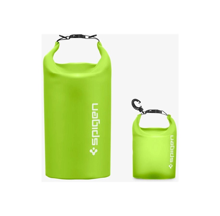 Kameravesker - Spigen Aqua Shield WaterProof Dry Bag 20L + 2L A630 - cactus green - AMP06027