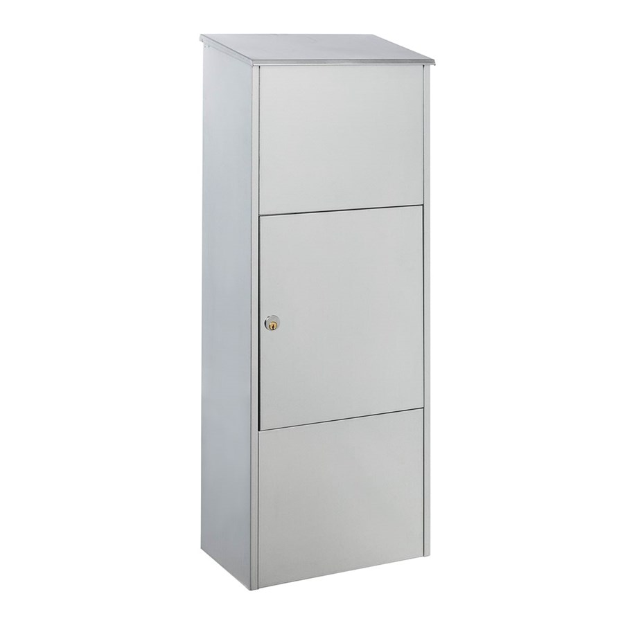 Postkasser - MEFA Bosca 408 parcelbox with Ruko lock  Galvanized - 408900R