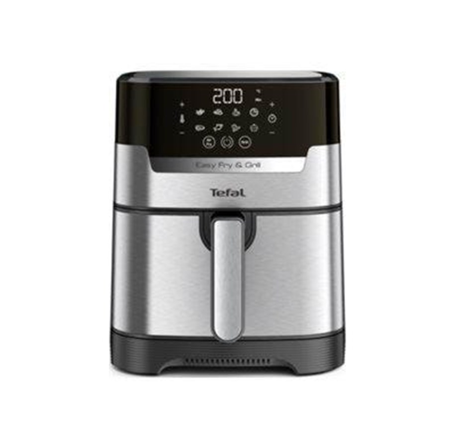 Andre kjøkkenapparater - Tefal Easy Fry & Grill EY505D15 - hot air fryer/grill - stainless steel - EY505D15