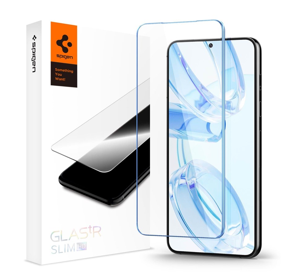 Mobil - Beskyttelsesglass - Spigen Glass tR Slim HD 1 Pack - Samsung Galaxy S23 - AGL05961