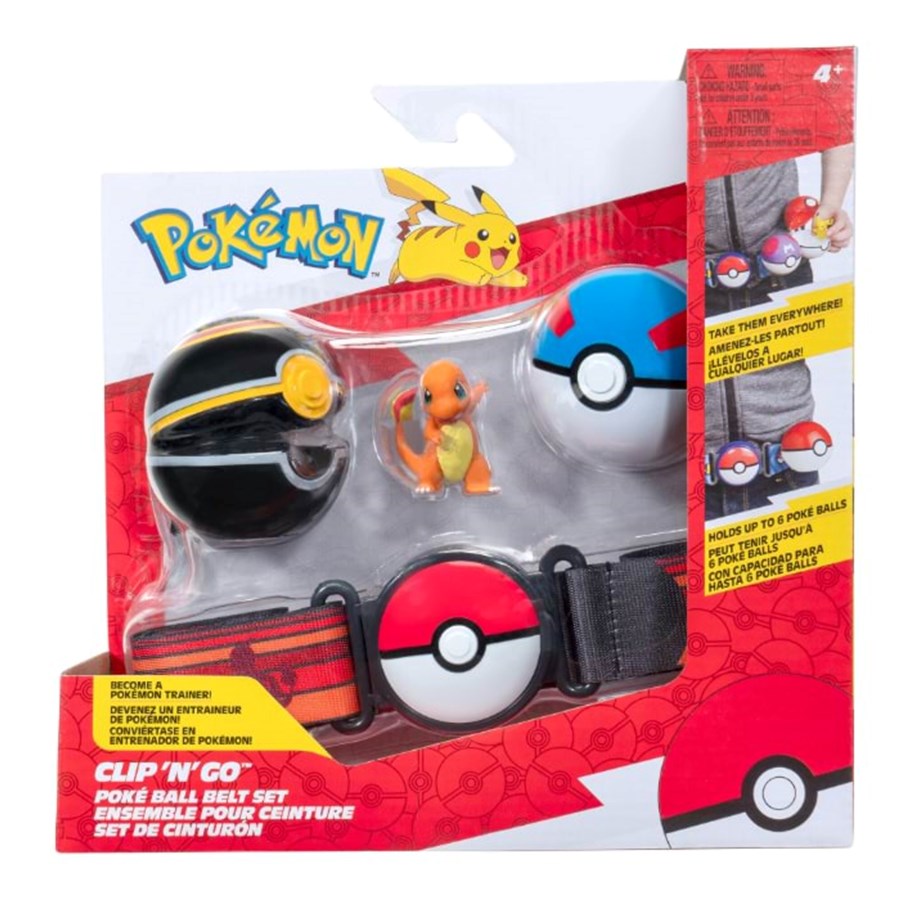 Pokemon - Pokemon Clip n Go Belt set Charmander - PKW3647