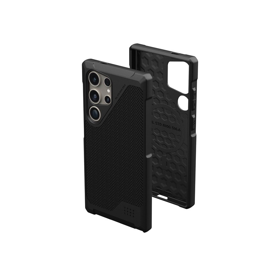 Mobil - Deksel og etui - UAG Metropolis LT with Magnet kevlar black - Samsung Galaxy S24 Ultra - 214420113940