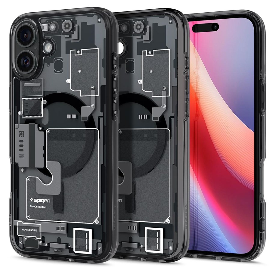 Mobil - Deksel og etui - Spigen Ultra Hybrid MagSafe - zero one - iPhone 16 - ACS08208