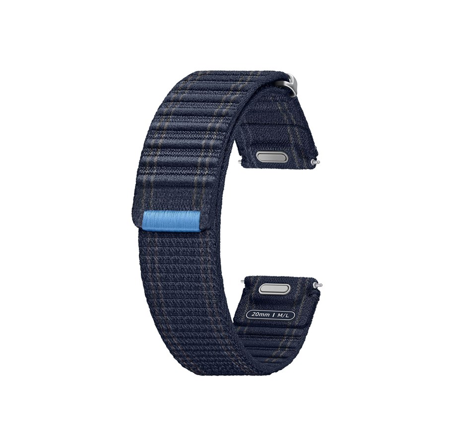 Smartklokke - Tilbehør - Samsung Galaxy Watch7 Fabric Band (M/L) - Navy - ET-SVL31LNEGEU