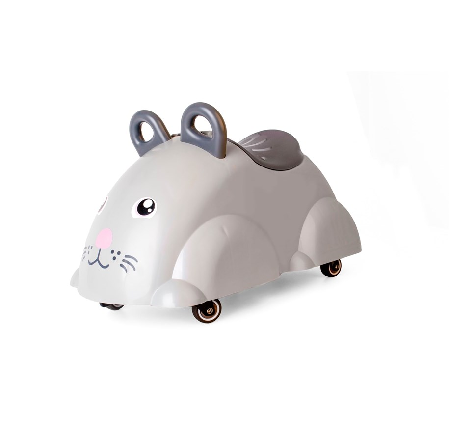 Babyleker - Viking Toys Go Mouse with wheels - 130017