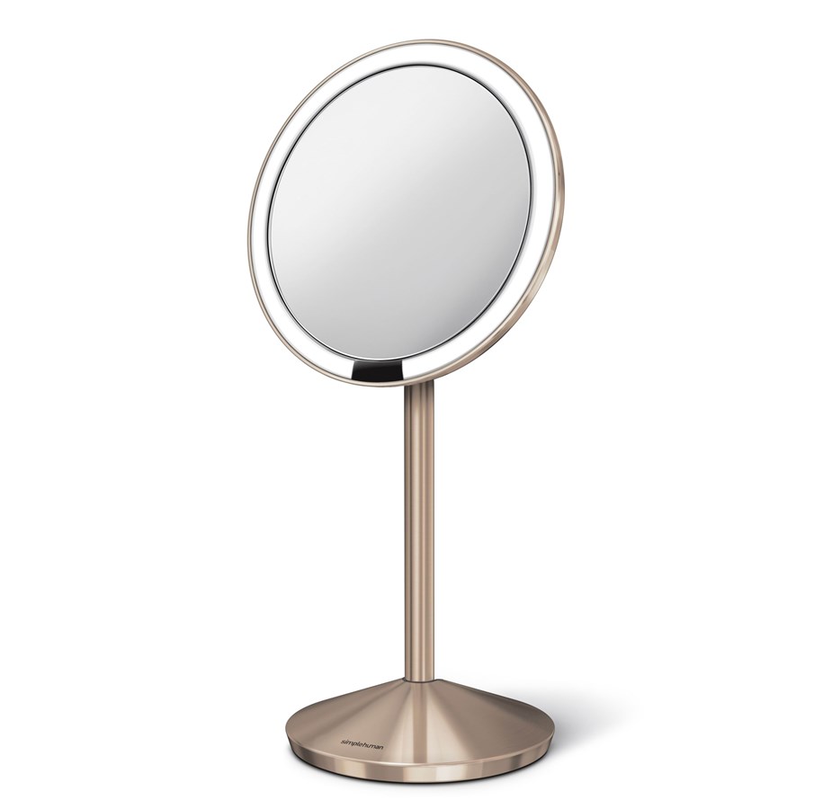 Sminkespeil - Simplehuman sensor speil fold, rosegull - ST3010