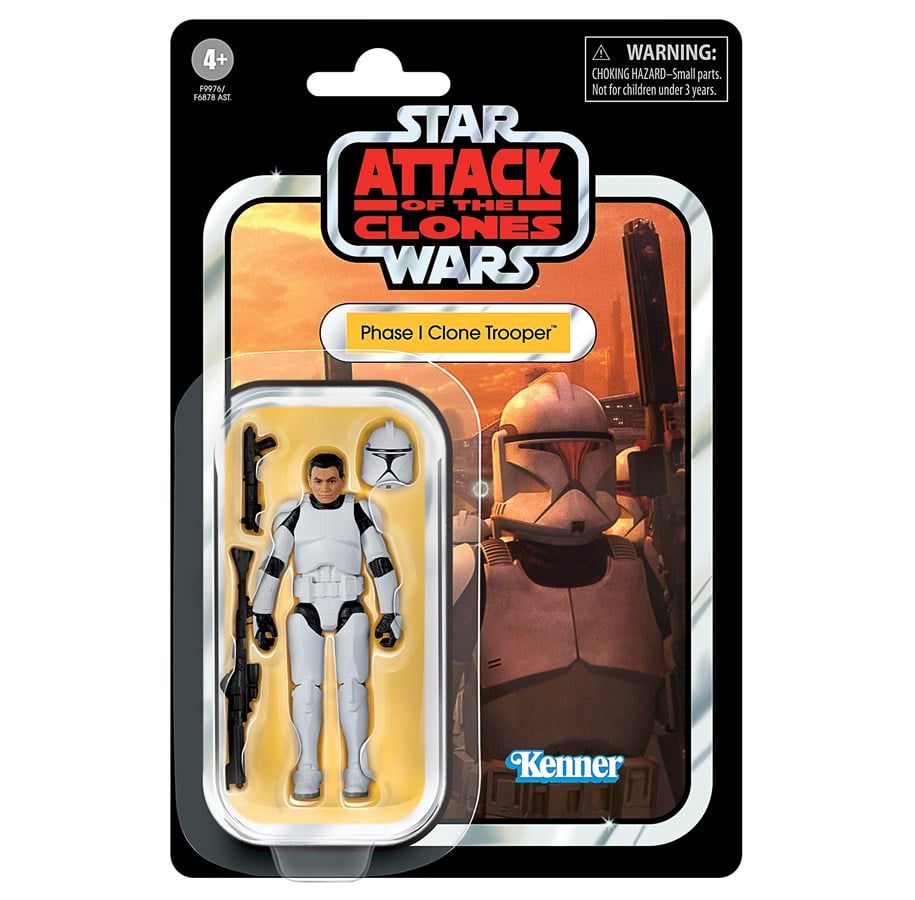 Figurer - Star Wars The Vintage Collection Phase I Clone Trooper Action Figure 9.5 cm - F99765X0