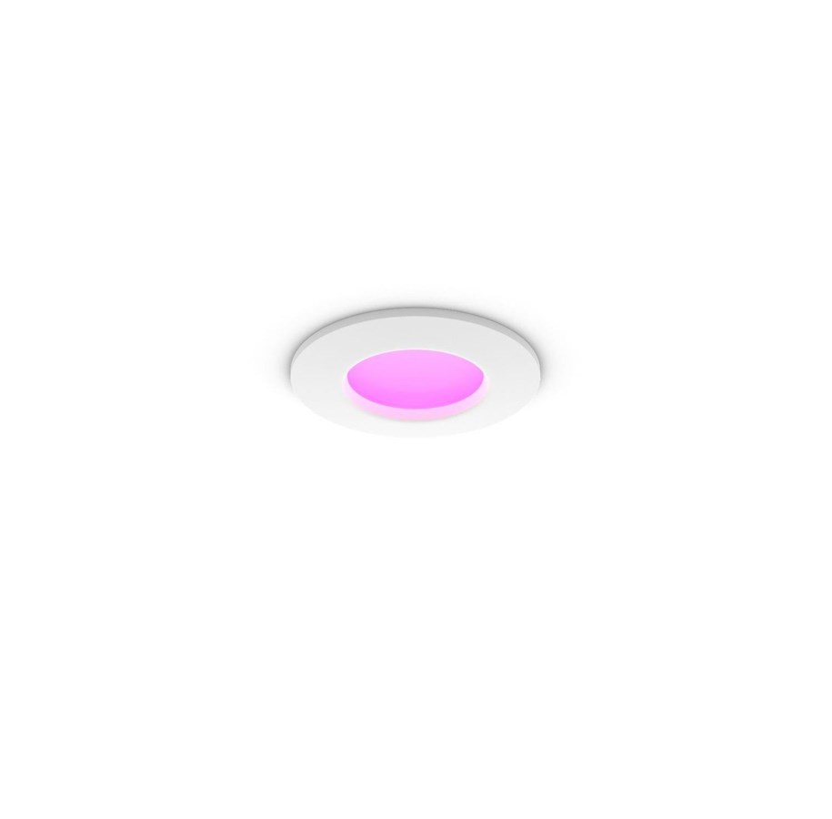 Smarthus - Philips Hue Slim innfelt spotlight 90 mm - 929003712101