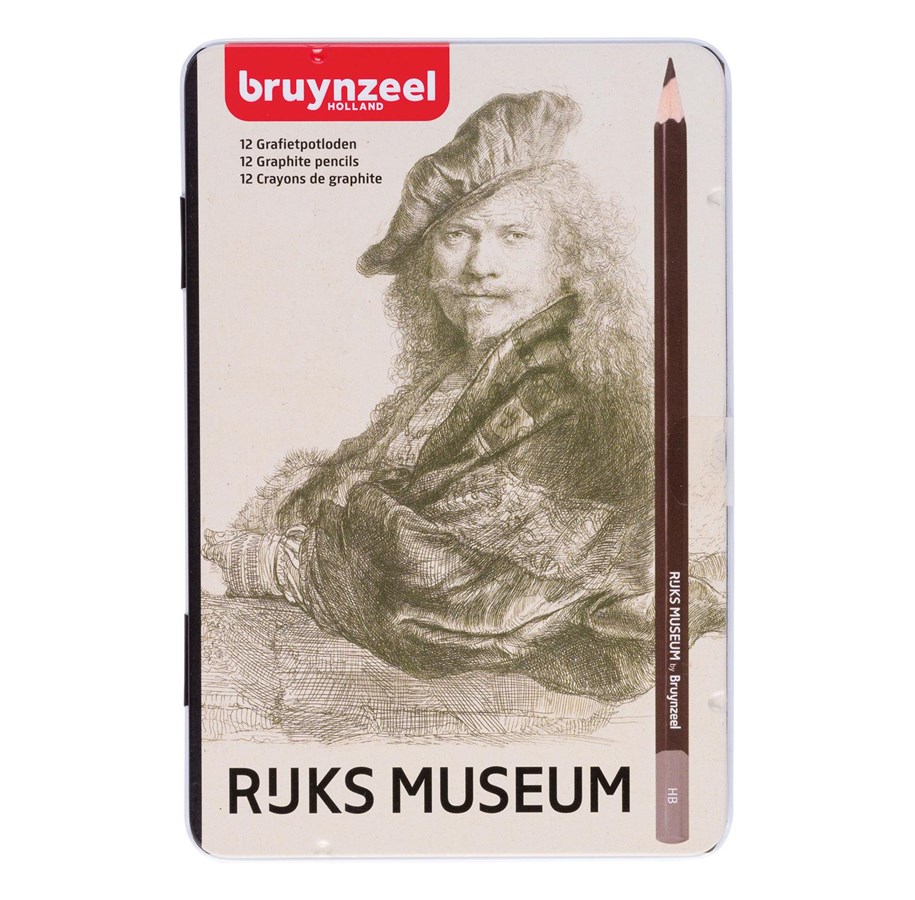 Kreative leker - Bruynzeel Rijksmuseum Graphite Pencils 12 pcs. - 63011012