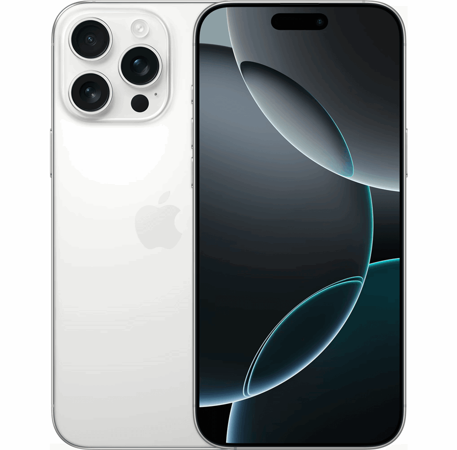 Mobiltelefoner - Apple iPhone 16 Pro Max 512GB - White Titanium - MYX13QN/A