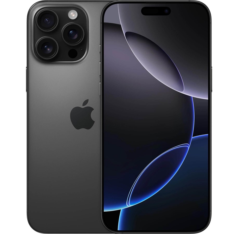 Mobiltelefoner - Apple iPhone 16 Pro Max 1TB - Black Titanium - MYX43QN/A
