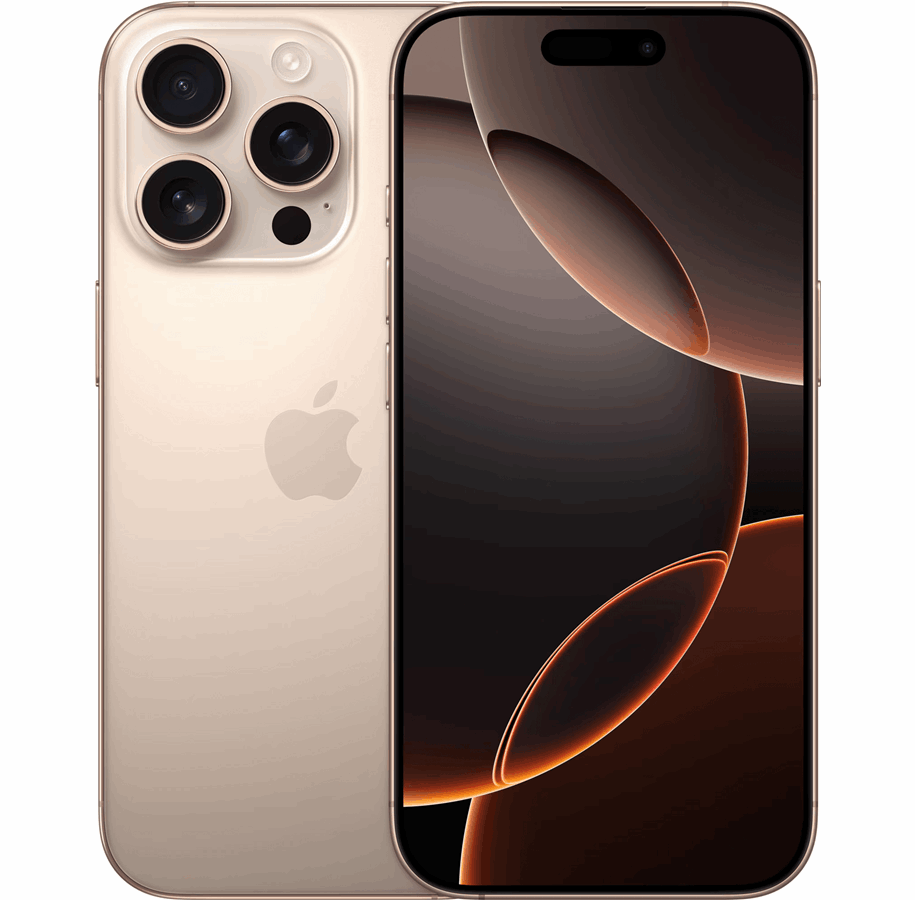 Mobiltelefoner - Apple iPhone 16 Pro 512GB - Desert Titanium - MYNP3QN/A