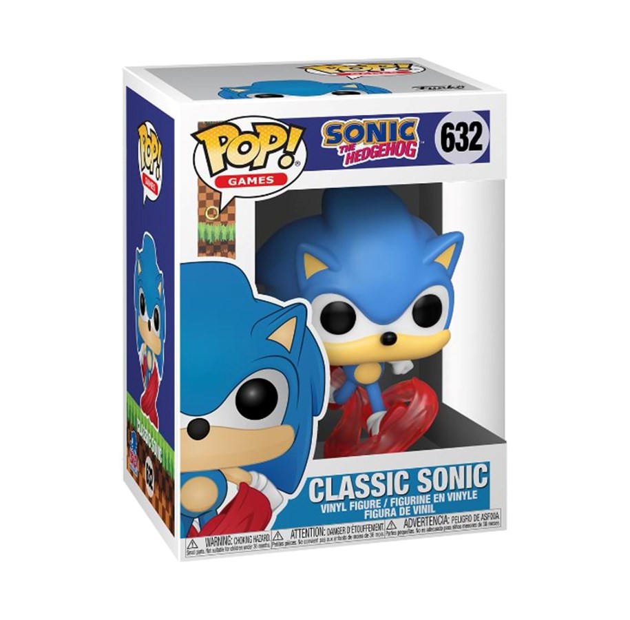 Reklameartikler - Funko! - Games: Sonic The Hedgehog (Classic Sonic) - Figur - 0889698519649